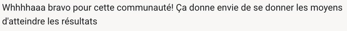 Témoignage client